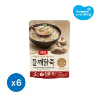 동원 양반 들깨닭 파우치죽 420g 6개