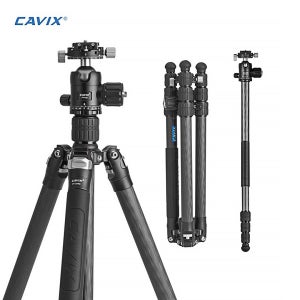 카빅스 PF-284H1C 트래블러 카본삼각대 키트 모노포드 분리형