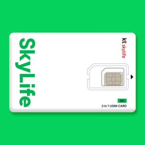 KT 스카이라이프 알뜰폰 유심 유심칩 요금제 데이터 NFC LTE SK SKT LG 5G