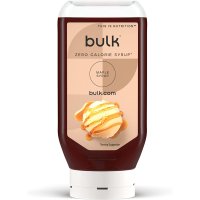 BULK 벌크 무설탕 제로칼로리 메이플시럽 400ml 핫케이크 팬케익 핫케익소스 와플 아이스크림토핑 카페