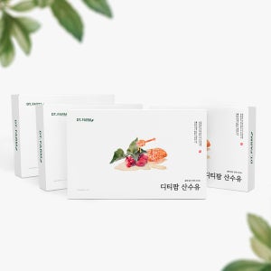 디티팜 산수유즙 친환경 프리미엄 엑기스 구례 유기농산수유 80mlx30 30포, 4개