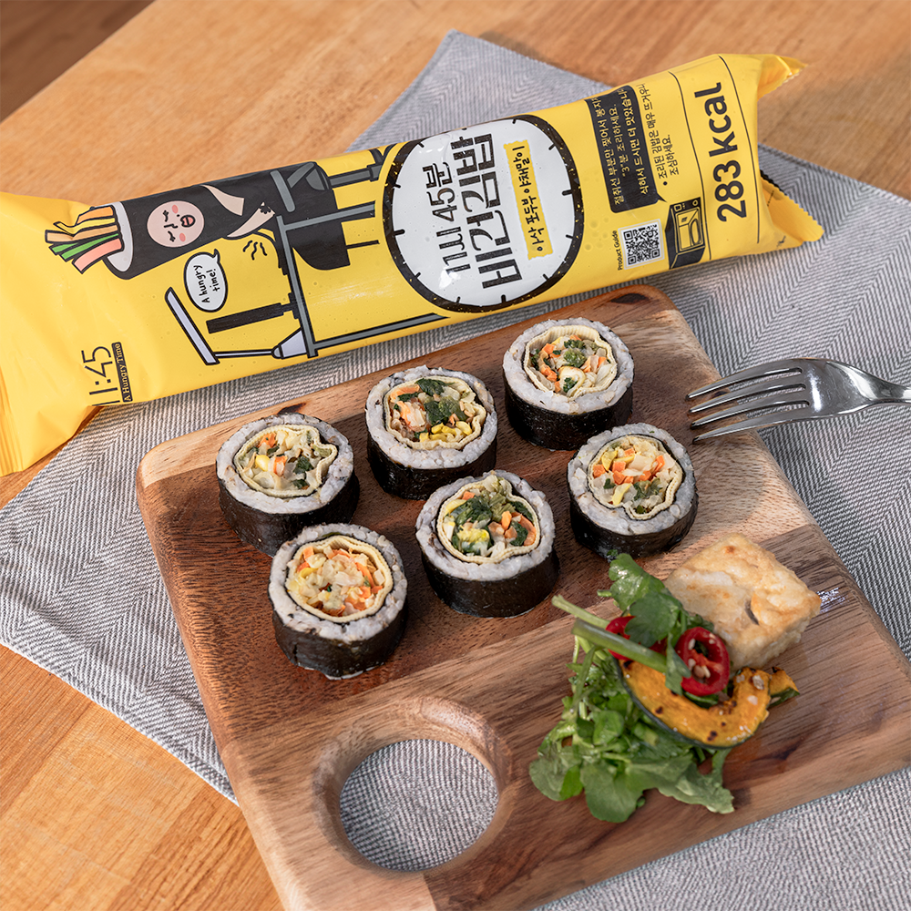 11시45분 비건김밥 야삭 포두부 야채말이 성분 분석