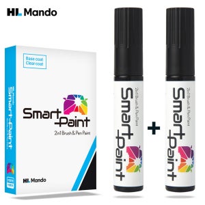 모닝스마트컴펙트JA 붓펜 UD 1D 카페인트 크리어화이트 셀프도색 기스제거