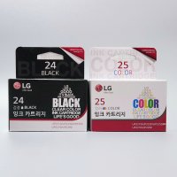 LIP2250 정품잉크 LG24검정 LG25컬러 정품잉크