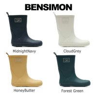 벤시몽 여성용 레인부츠 미드 종아리 장화 BENSIMON