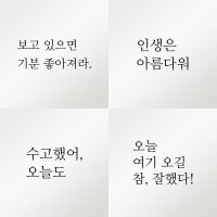 1+1 인스타 감성 글귀 응원 창문 현관물 벽 글귀 레터링 스티커