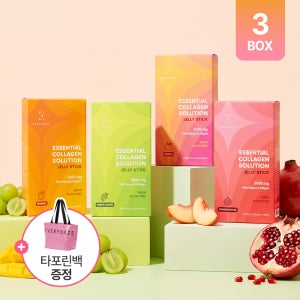 에브리데이즈 비건 식물성 저분자 어린 석류 콜라겐 젤리 스틱 3박스 다이어트