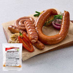 말발굽 모둠 소시지 405g (킬바사 소세지)