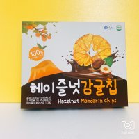 제주 헤이즐넛 초콜릿 다크 감귤칩 제주도기념품 (40g)