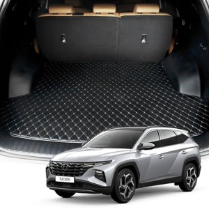 가온 현대 투싼 NX4 고급 퀼팅 가죽 트렁크매트 바닥형 차박용품 HT180
