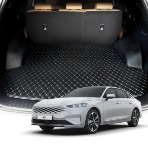 가온 기아 K8 고급 퀼팅 가죽 트렁크매트 바닥형 차박용품 KT129