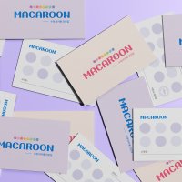 마카롱 파스텔 쿠폰 명함 제작 카페 쿠폰 만들기 MACAROON