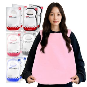 업소용 손님용 일회용 앞치마 식당 부직포 1000매 방수