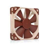 Noctua 녹투아 쿨러 NFF12 5V USB 전원 어댑터 케이블 포함 프리미엄 저소음 팬 3핀 버전(120mm 갈색)