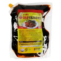 오뚜기 매운 데리야끼 소스 2kg