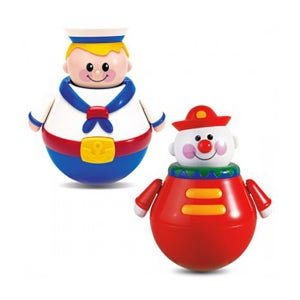 톨로/ 회전오뚜기 뽀빠이 삐에로 오뚝이 영유아장난감