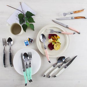 알비스 커트러리 세트 고급 양식 스푼 포크 나이프 캠핑용 커트러리 3P