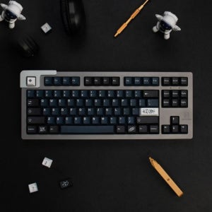 사오파오 GMK 갤럭시 네이비 한글키캡 체리 자체제작 (135키) 키케이션