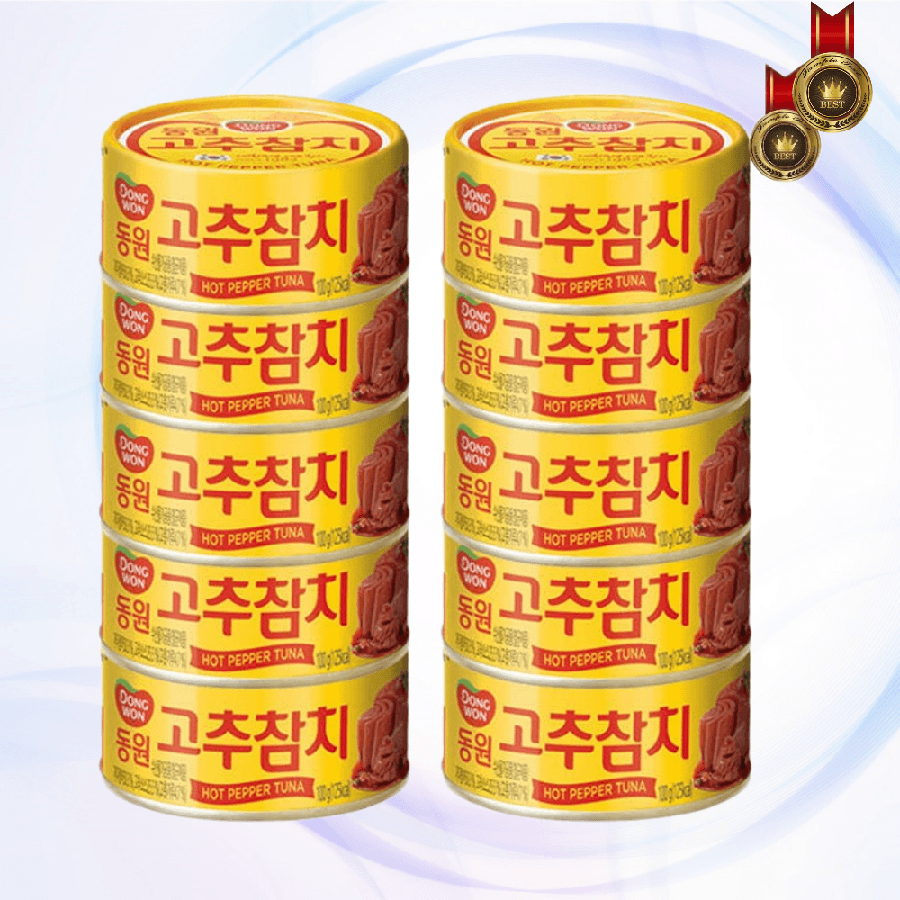 고추참치 150g 10캔 캔참치 김치찌개 업소용 참치김밥 참치샐러드 1인식 찌개용 덮밥요리