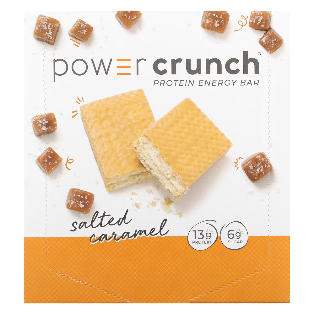 파워크런치 프로틴 에너지바 솔티드 카라멜 성분 분석