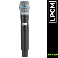 SHURE QLXD2/BETA87A 슈어 무선 핸드 마이크 송신기