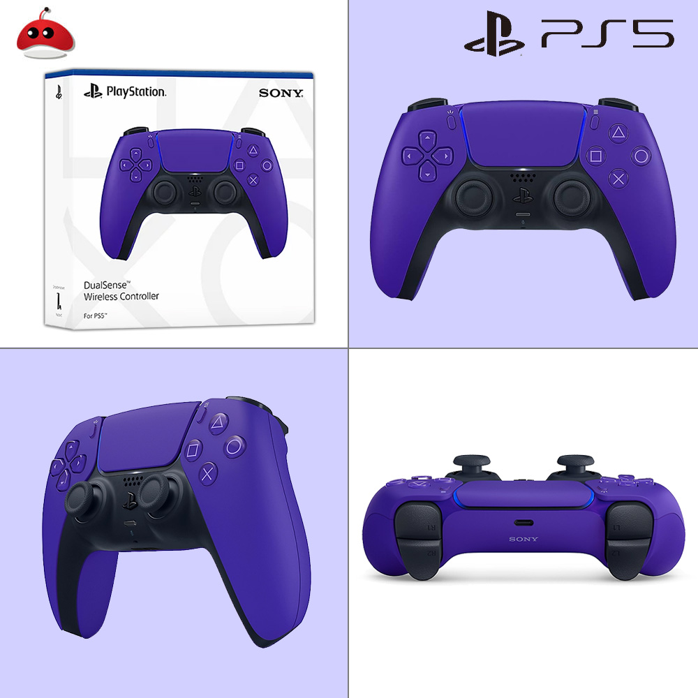 PS5 듀얼센스 무선 컨트롤러 정품 패드 컬러 갤럭틱 퍼플