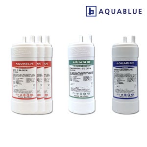 [호환] 아쿠아블루 쿠쿠 정수기필터 인스퓨어 CP-SS100HGB 18cm복합단방향5개