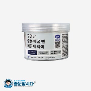 메꿈제 백색(200g, 600g), 회백색 700g - 타일 줄눈 백시멘트 구멍 깨진 곳 보수