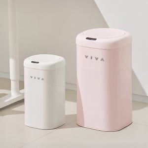 (집들이/신혼선물) 자동 센서 휴지통 27L+11L 종량제 호환 냄새차단
