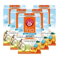 Teekanne frio Sport mango orange 티칸네 콜드 스포츠 망고 오렌지 45g 5팩