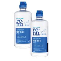 리뉴 후레쉬 500ml 2개 렌즈세정액 세척액