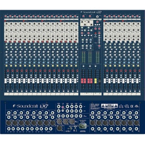 사운드크래프트 LX7ii 24채널 아날로그믹서