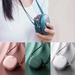 목에거는선풍기 날개없는 휴대용 야구장