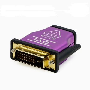 마하링크 HDMI 암 to DVI 수 F/M 메탈 변환 젠더 ML-HG03