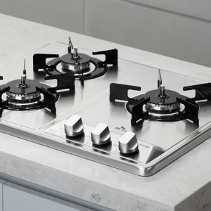 SK매직 가스쿡탑 빌트인 3구 GRA-B3FFD 타공 560x430 / 560x440