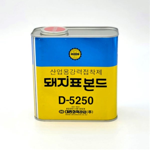 돼지본드 돼지표본드 D-5250 1KG 공업용 고무 접착제