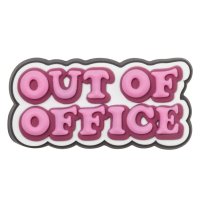 Out of Office 레터링 지비츠 10008470/크록스