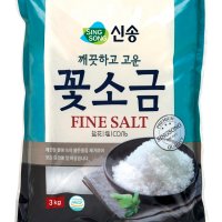 신송식품 꽃소금 3kg