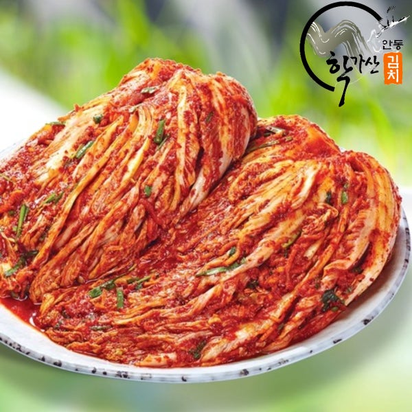 안동 학가산 김치 (일반) 5kg 포기김치 국산 고랭지 배추