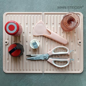 마리슈타이거 접이식 실리콘 드라잉매트 휴대용 식기건조대