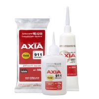 엑시아 axia 911 석재용 돌접착 순간접착제 50g