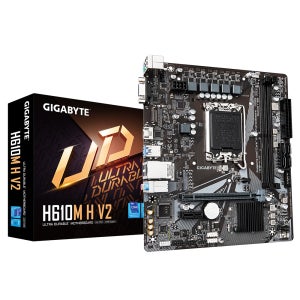 GIGABYTE 기가바이트 인텔 H610M H V2 DDR5 LGA1700 12세대 13세대 14세대