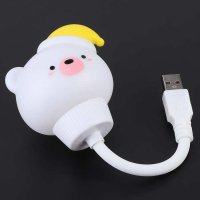 샤오미센서등 USB 플러그 인 미니 나이트 휴대용 가벼운 LED 룸 가정용 장식 노트북