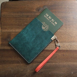 일로레더 여권지갑 DIY 키트 가죽공예 동영상 패키지