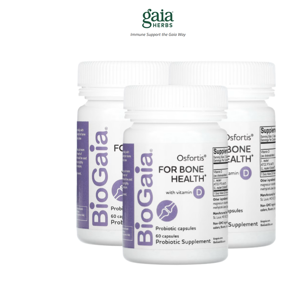 바이오<b>가이아 비타민D</b> VitaminD 콜레칼시페롤 프로바이오틱스 락토바실러스 60캡슐3개