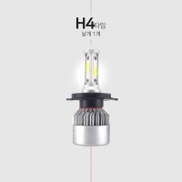 오토바이 LED 전조등 교체형 H4 LED 전구