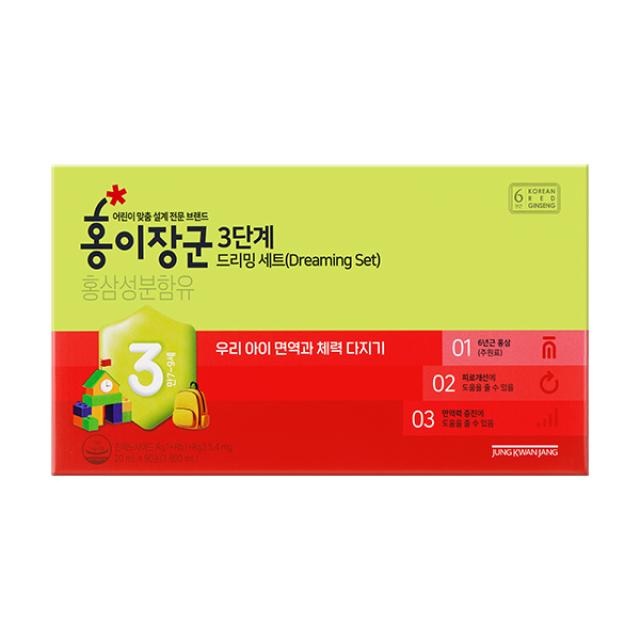 (백화점<b>동일</b> 최신품) 정관장 홍이장군 3단계 90일분 20ml 90포