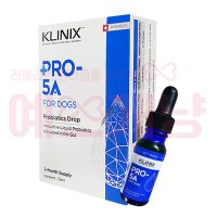 [KLINIX PRO-5A FOR DOG Probiotics Drop][냉장배송] 클리닉스 강아지 액상 유산균 PRO5A 15ml 프로파이브에이