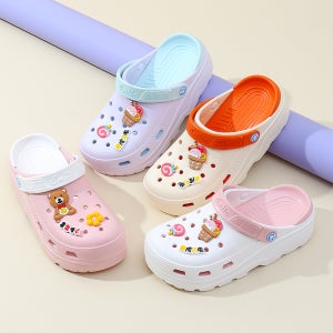 6cm 키높이 슬리퍼 여성 통굽 샌들 여름신발 아동 여아 샌들