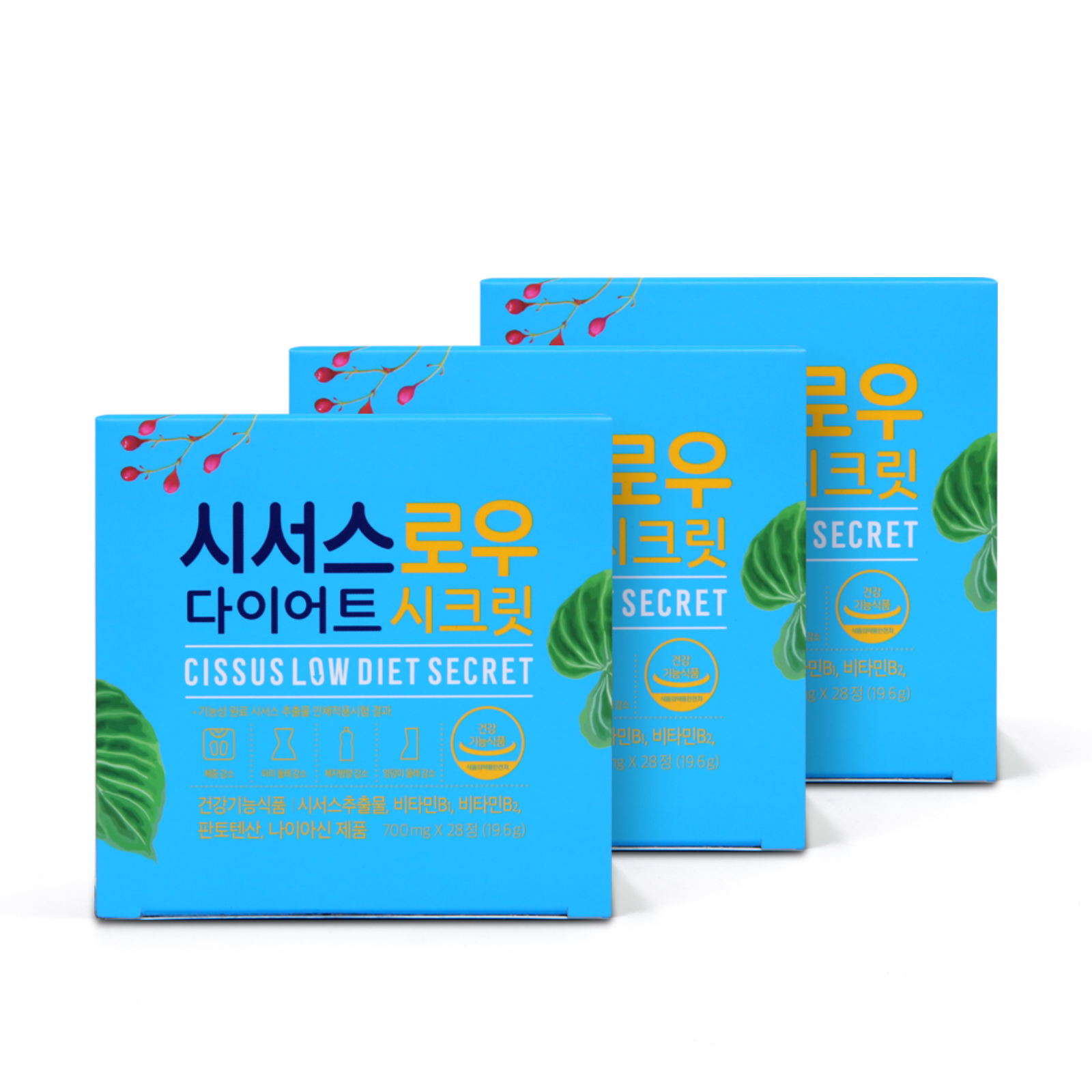 <b>CJENM</b> 시서스 로우 다이어트 시크릿 3개월분 84정